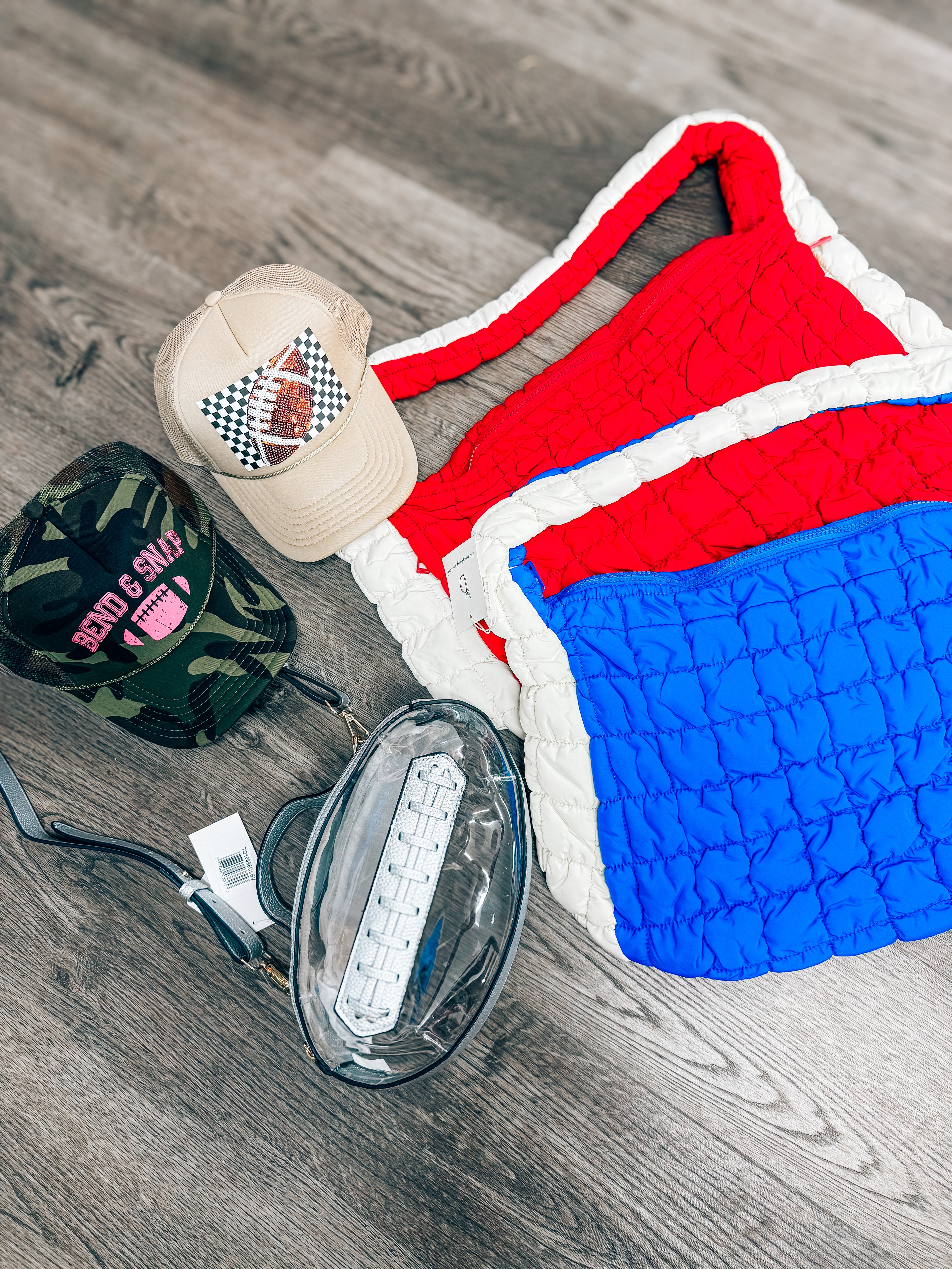 game day puffer bags