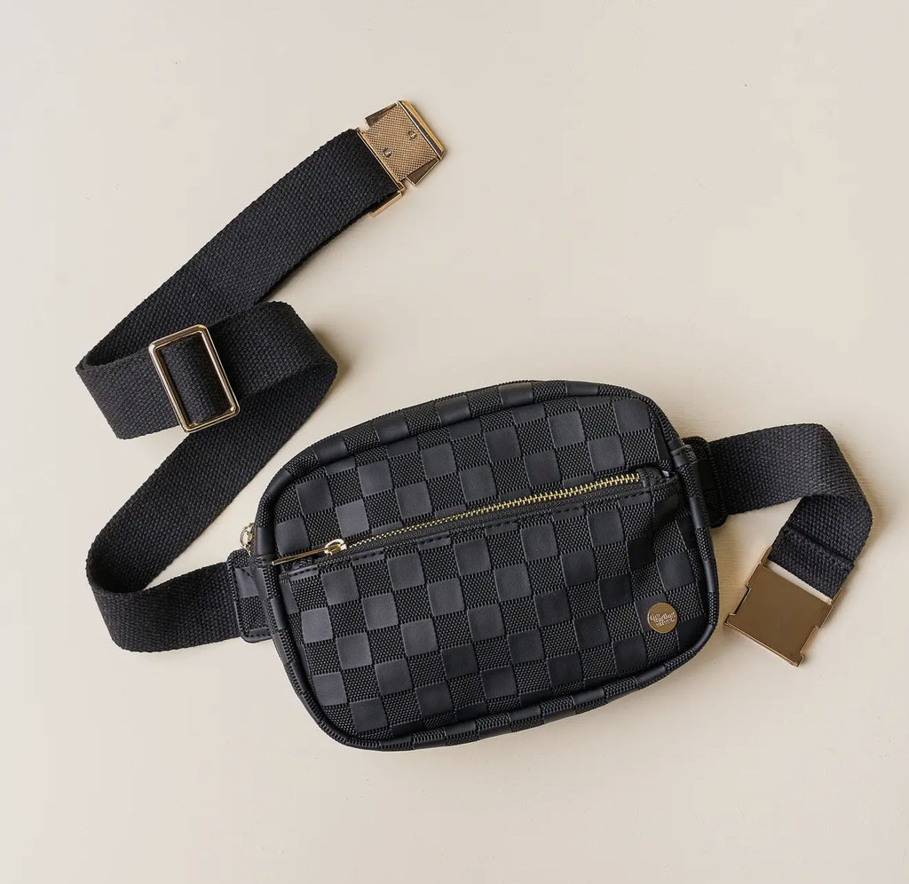 urban check belt bags- 2 colors