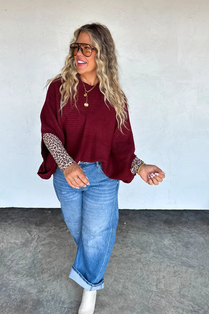 PREORDER- FALL MEG PULLOVER PONCHO