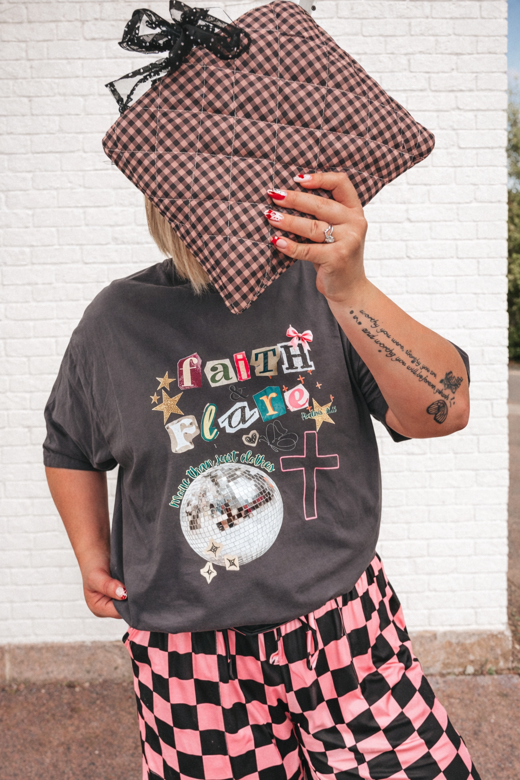 F&F branded trendy graphic