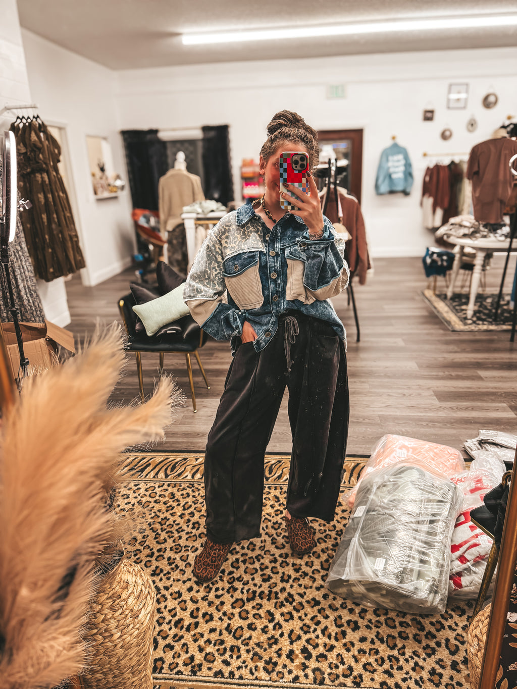 back barrel sweatpants