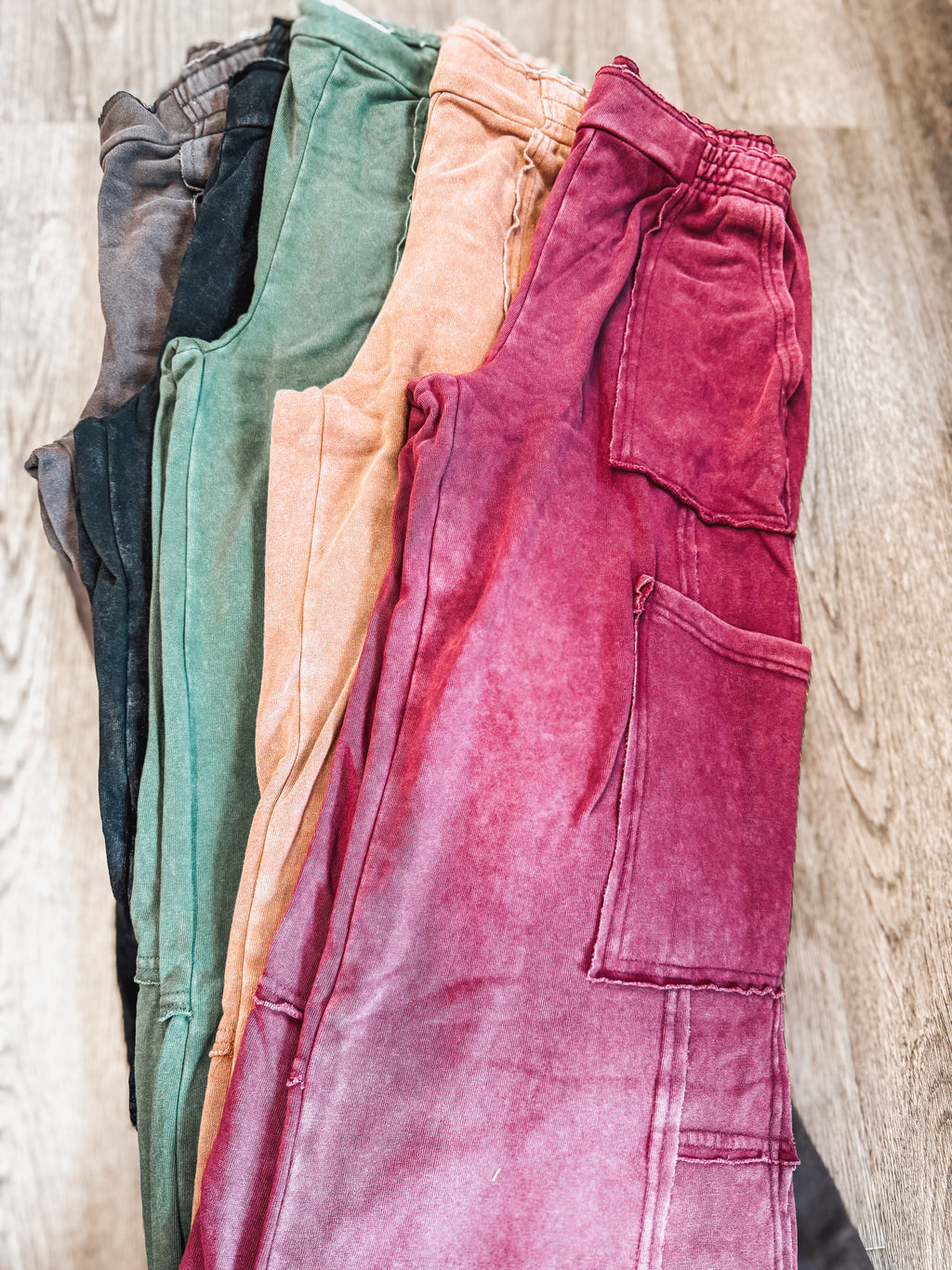 BEST SELLING cargo lounge pants- 5 colors