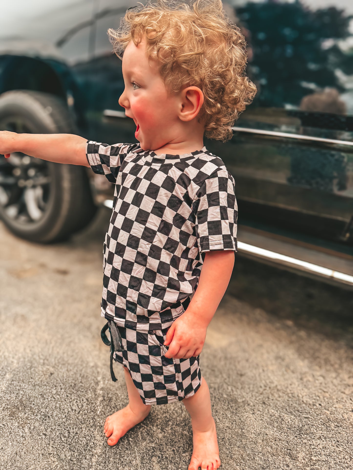 Branded kids shorts sets PREORDER