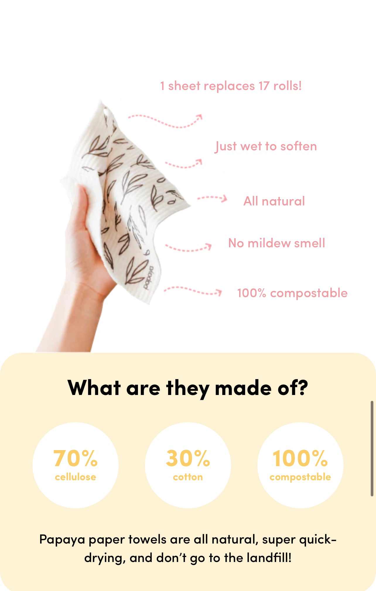 reusable paper towels