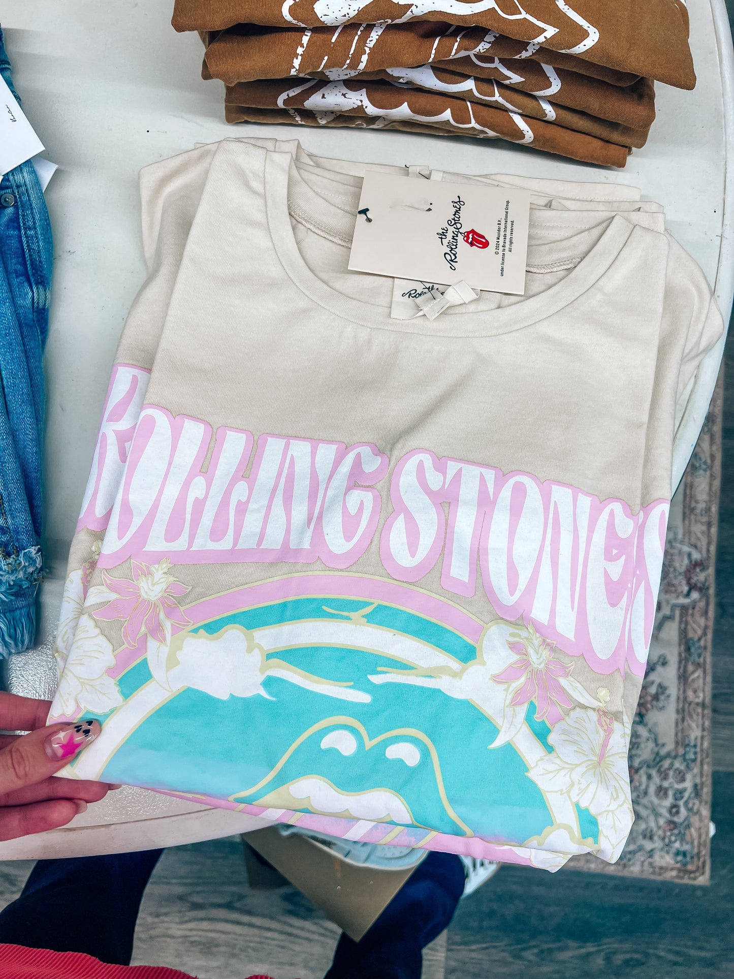 Licensed 🤪 stones Graphic tees