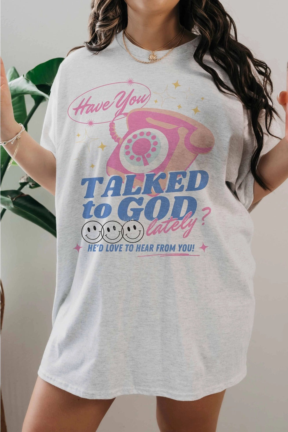 oversized faith inspired tees