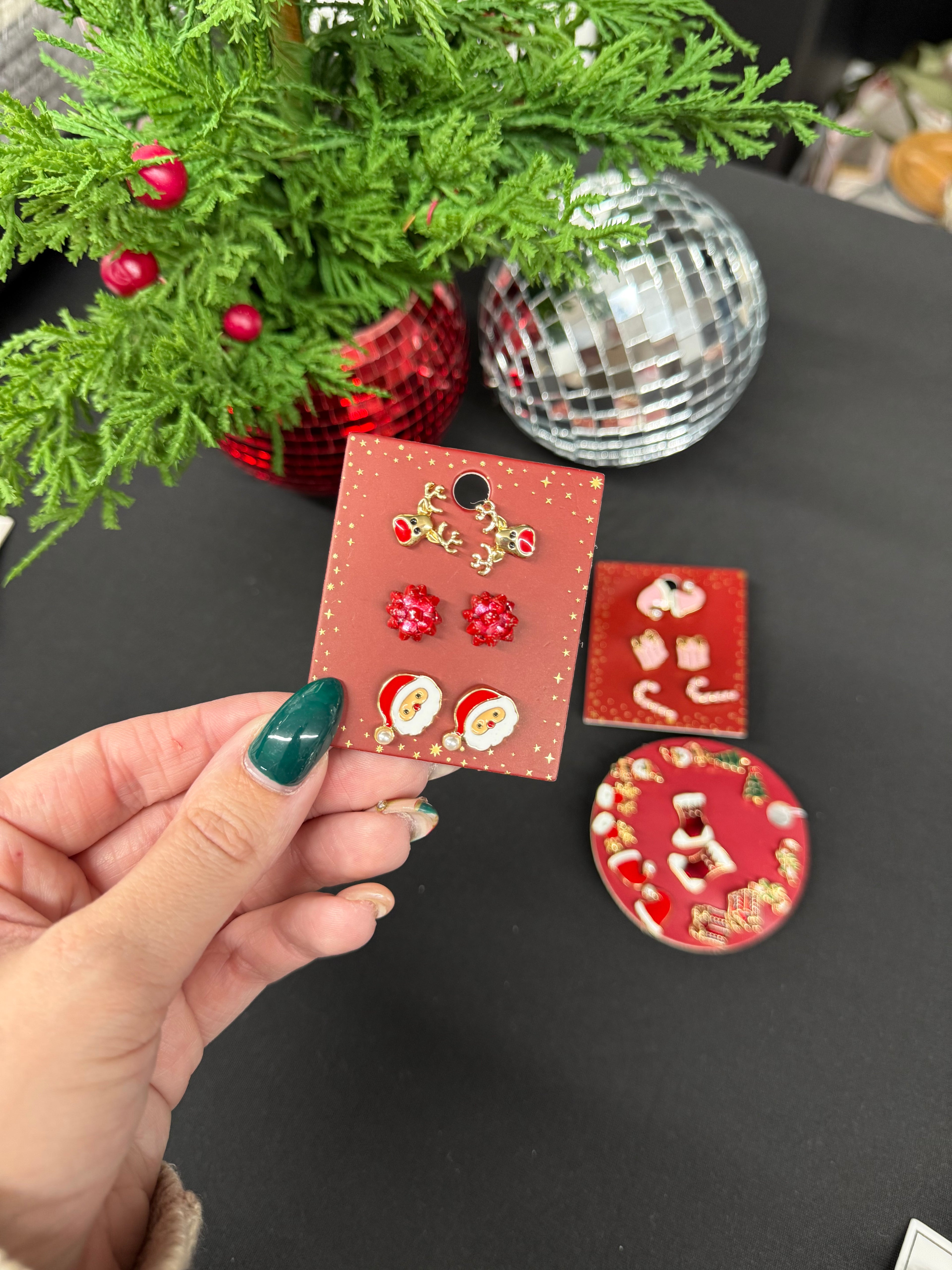 christmas earrings packs