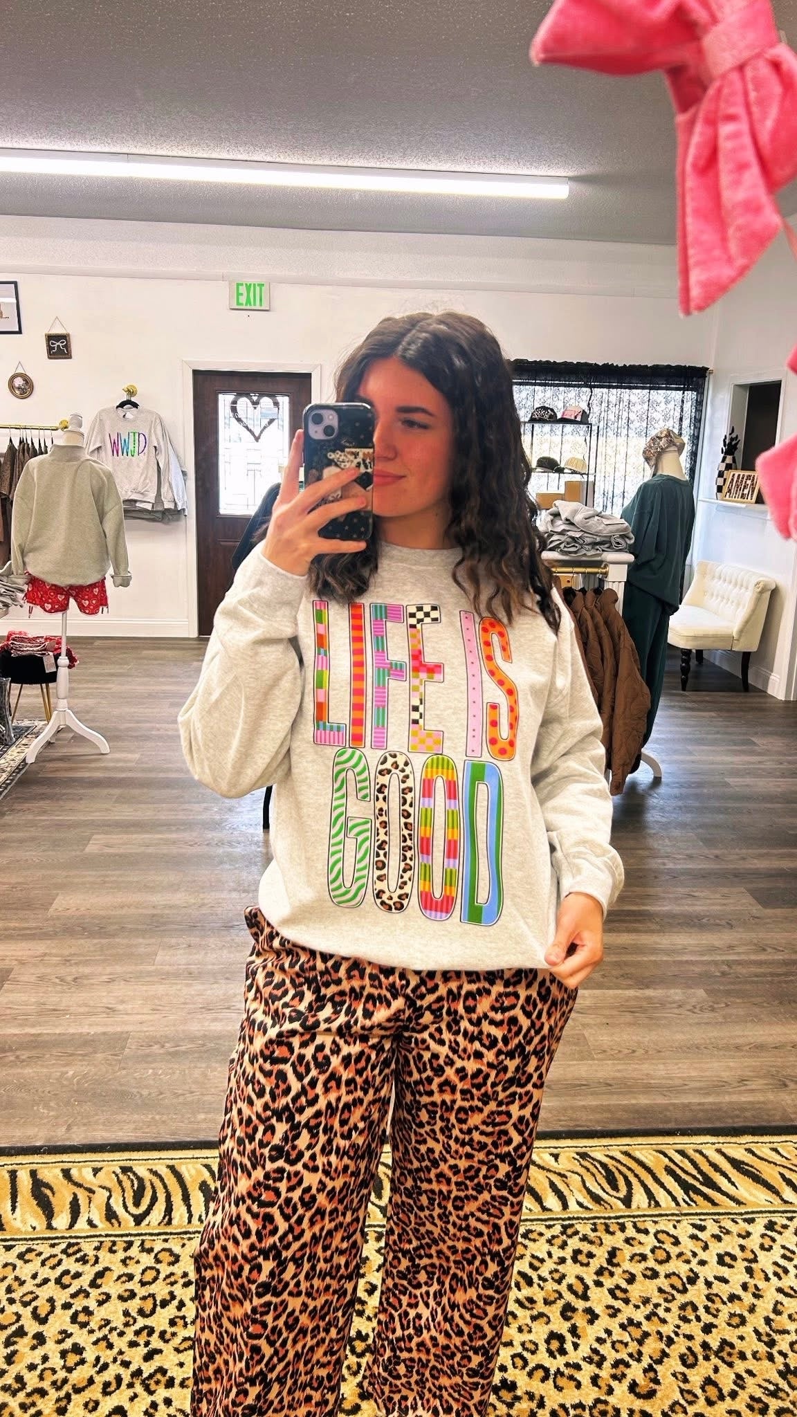 life is good pullover