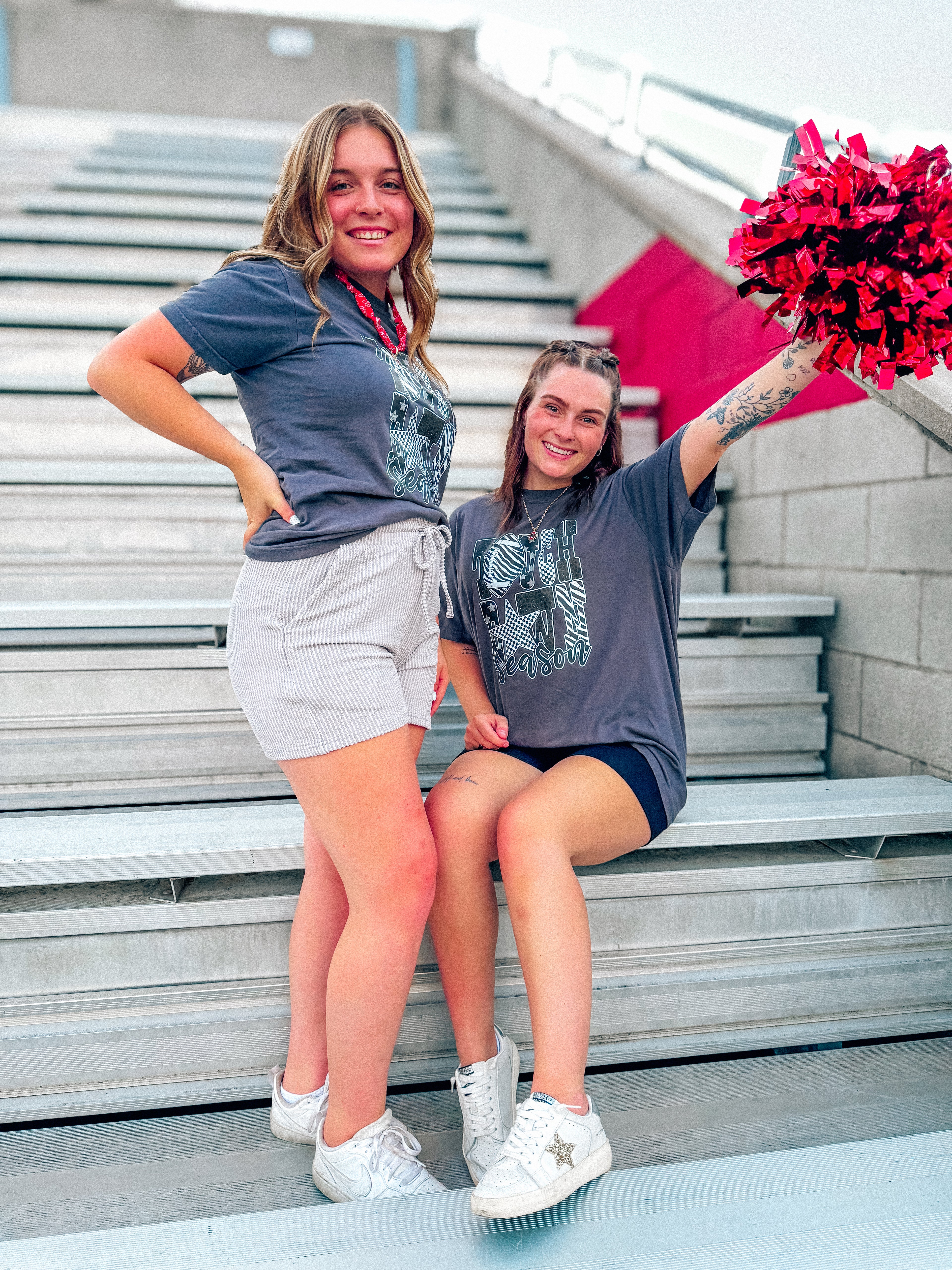 graphite touchdown season trendy tee