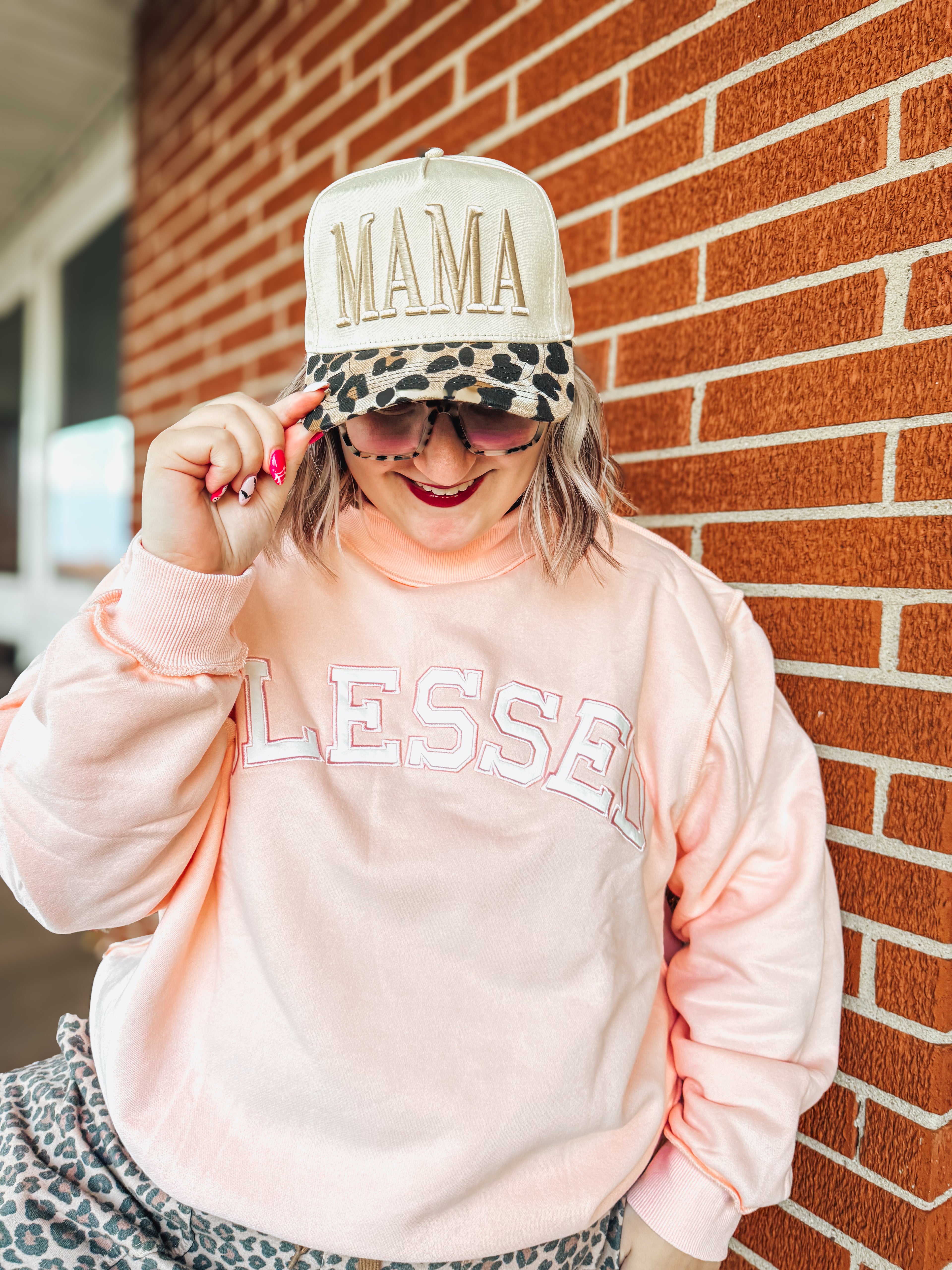 leopard bill mama hat