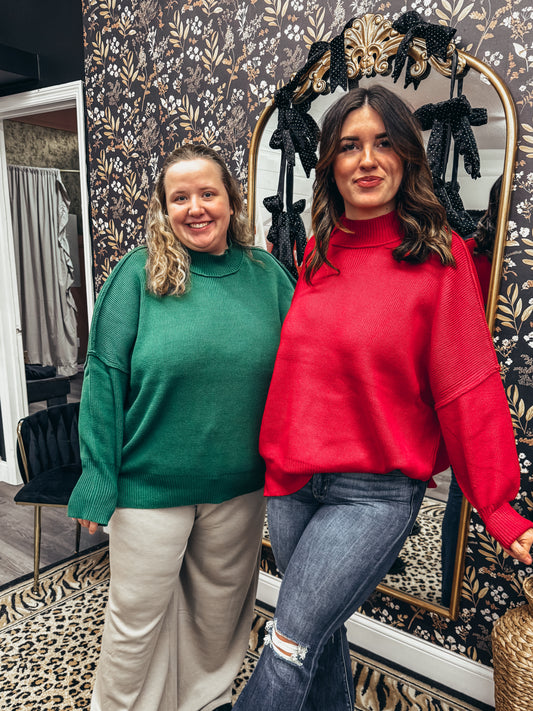 best selling oversized sweaters in 4 colors