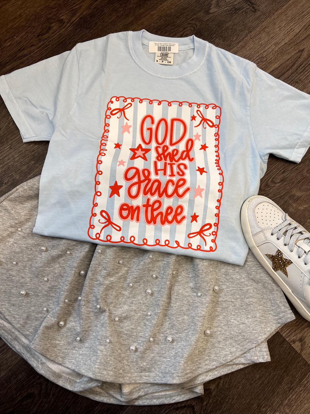 God shed his grace on thee tee