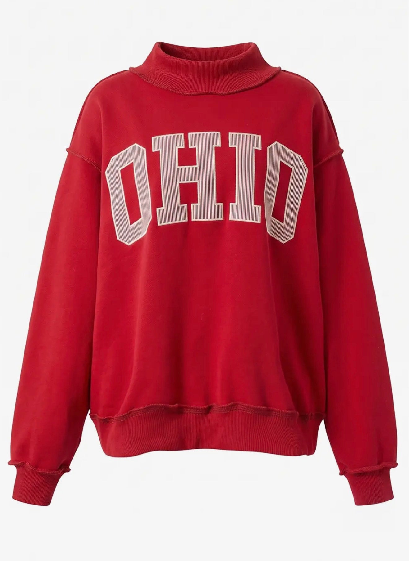 bucketlist traditional varsity OHIO mockneck