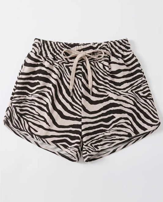 Bucket list, animal print shorts ￼