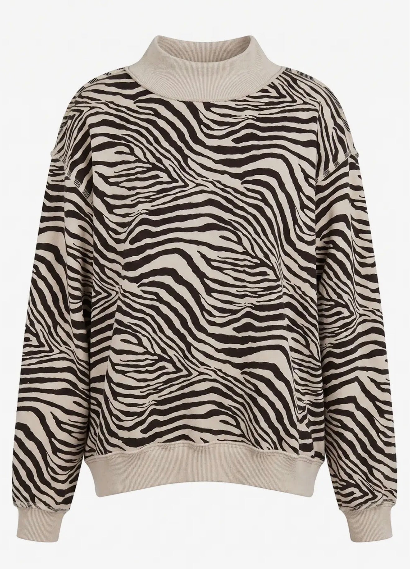 Bucket list, animal, print mock necks ￼
