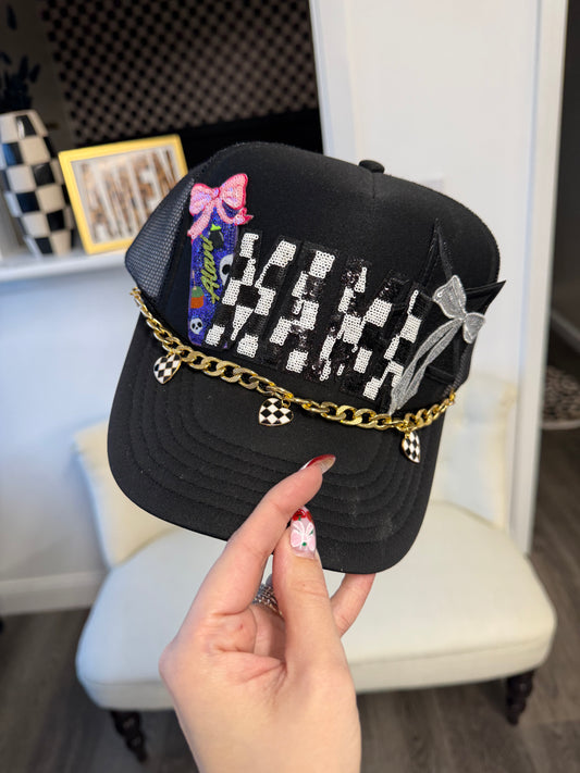 trucker hats- made by me