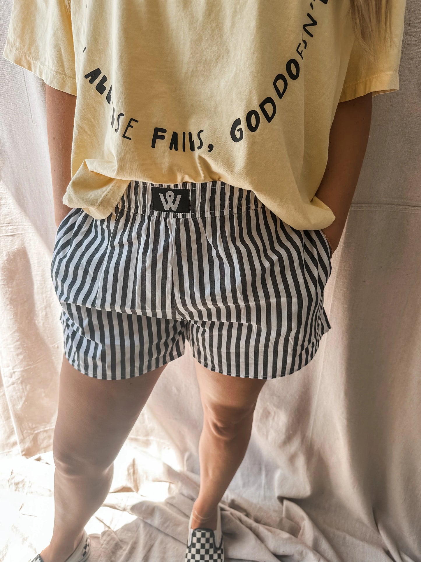 Striped Boxer Shorts – Gameday & Everyday Lounge Shorts in 2 COLORS PREORDER