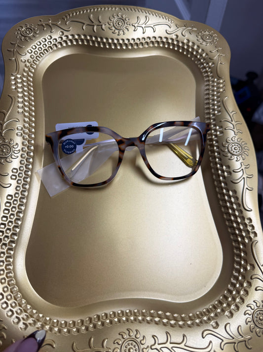 Josephine Chai tortoise blue light glasses