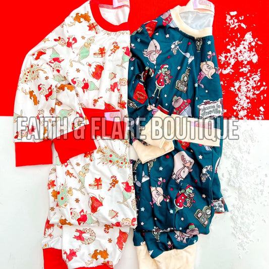 adult christmas pjs sets